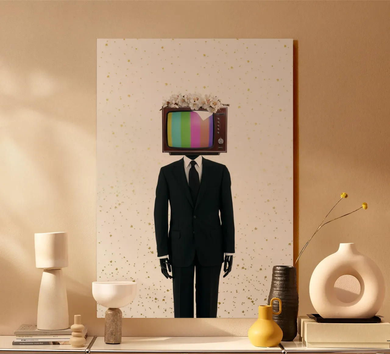 Tv head plexiglass da Funkydays