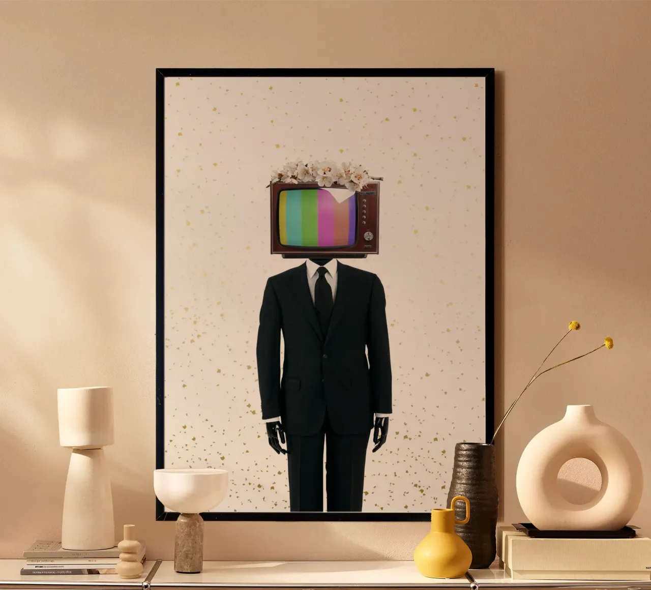 Tv head poster da Funkydays