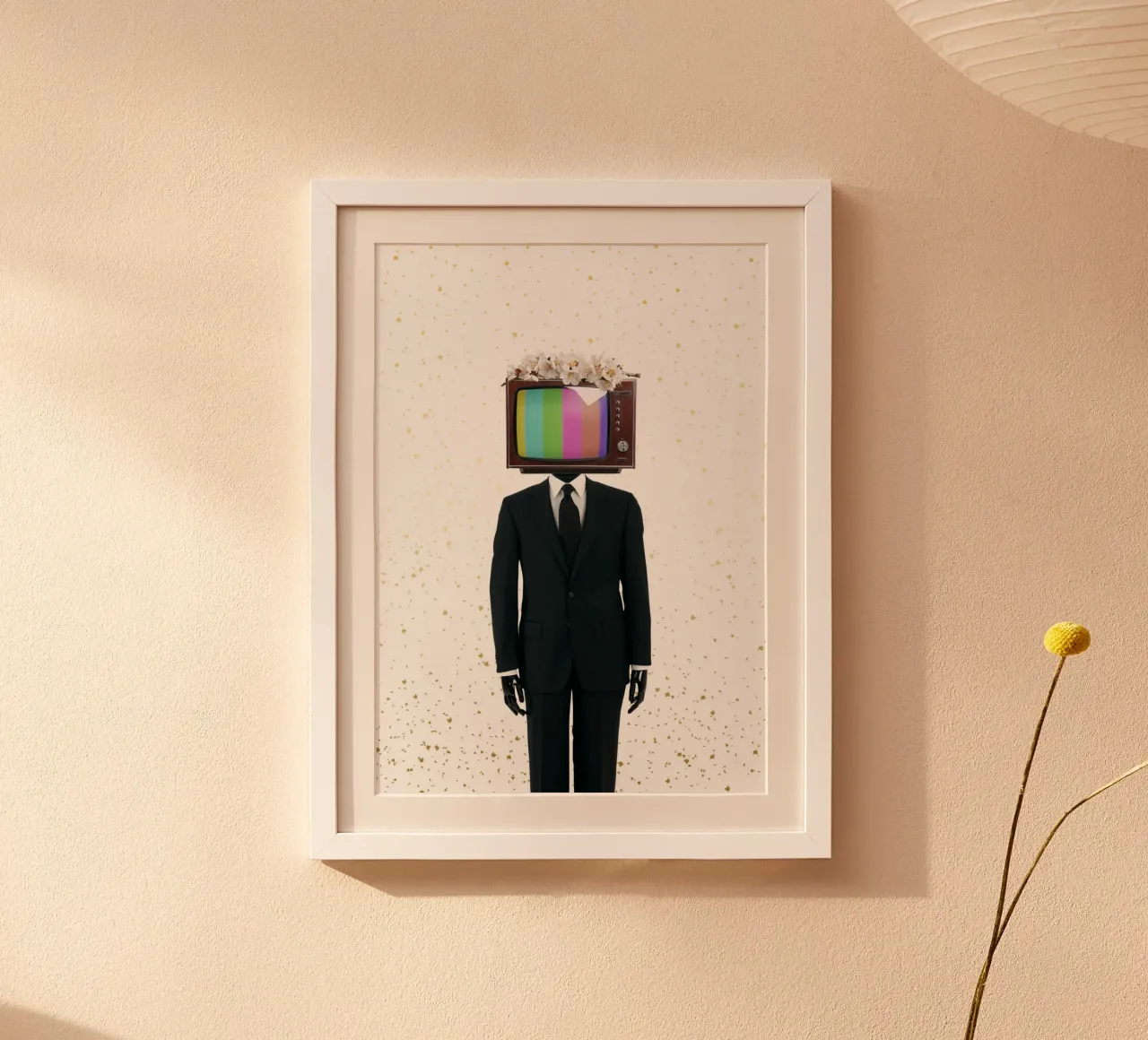 Tv head poster da Funkydays