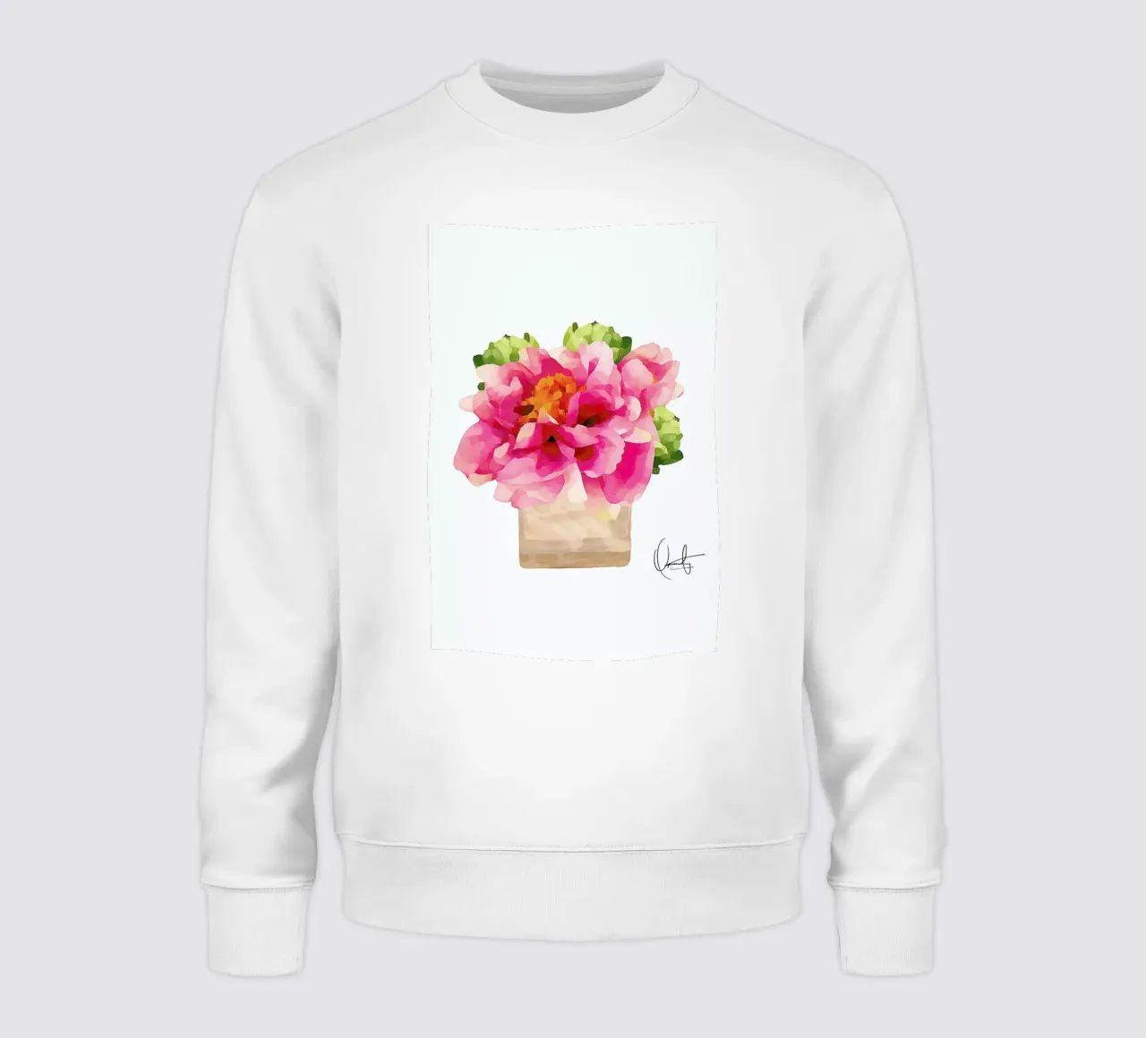 Peonies felpa da Xchange Art Studio