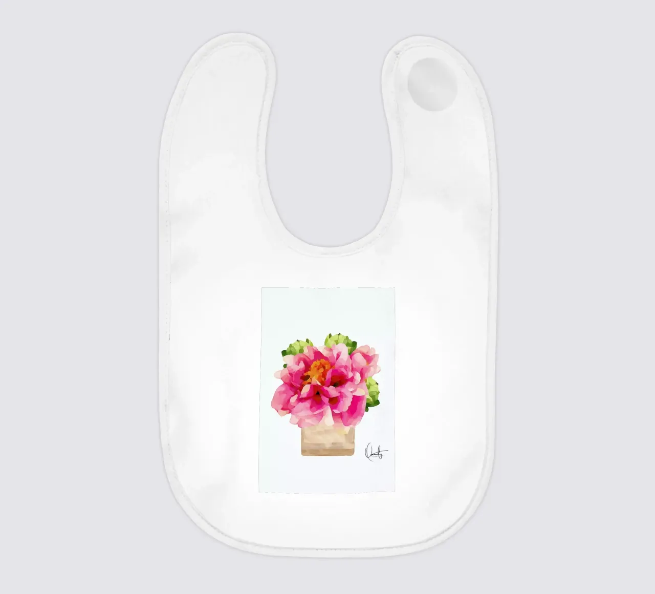 Peonies bavaglino da Xchange Art Studio