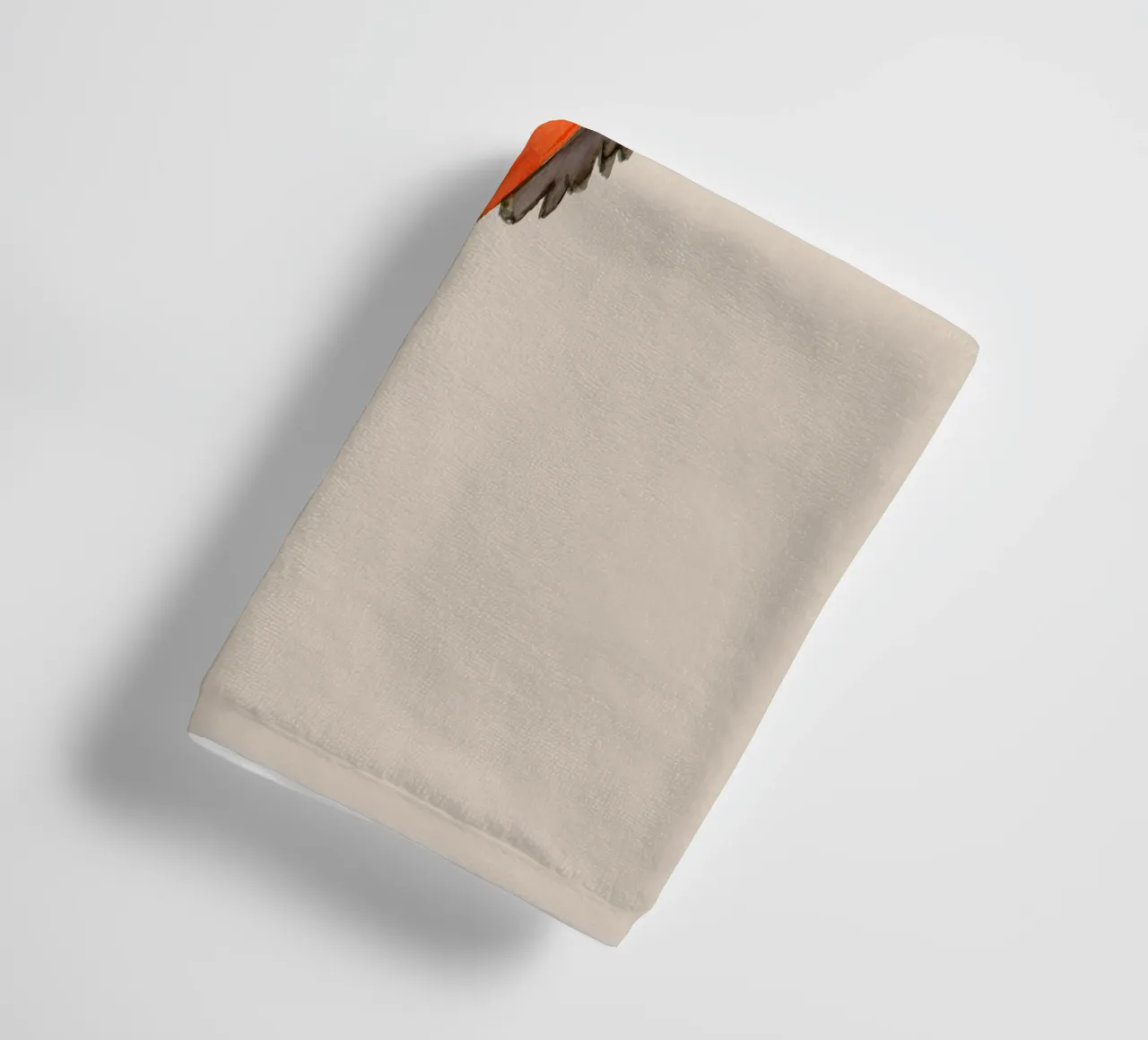 Disegno ad acquerello di un pettirosso in volo asciugamano da bagno da BwiseLizzy