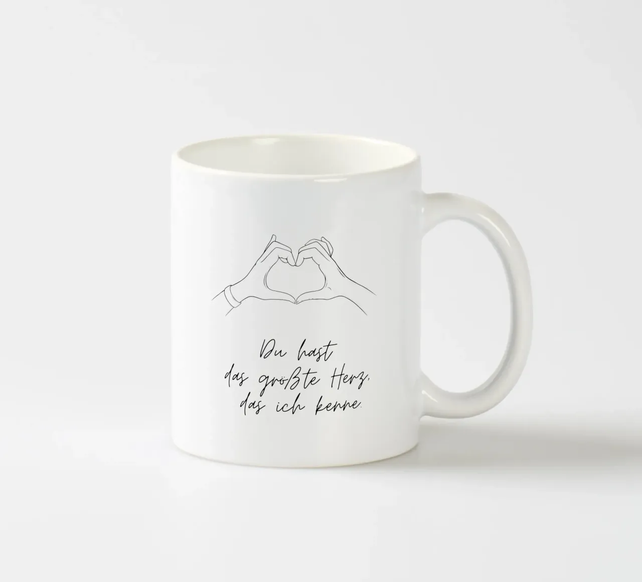 Das größte Herz tazza in ceramica da Ohkimiko