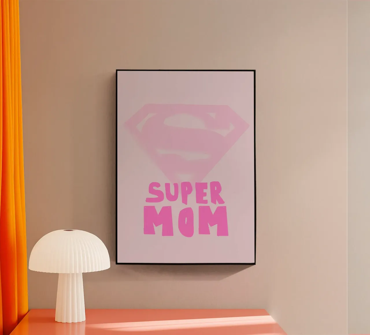Super Mom plexiglass da SanniBee.
