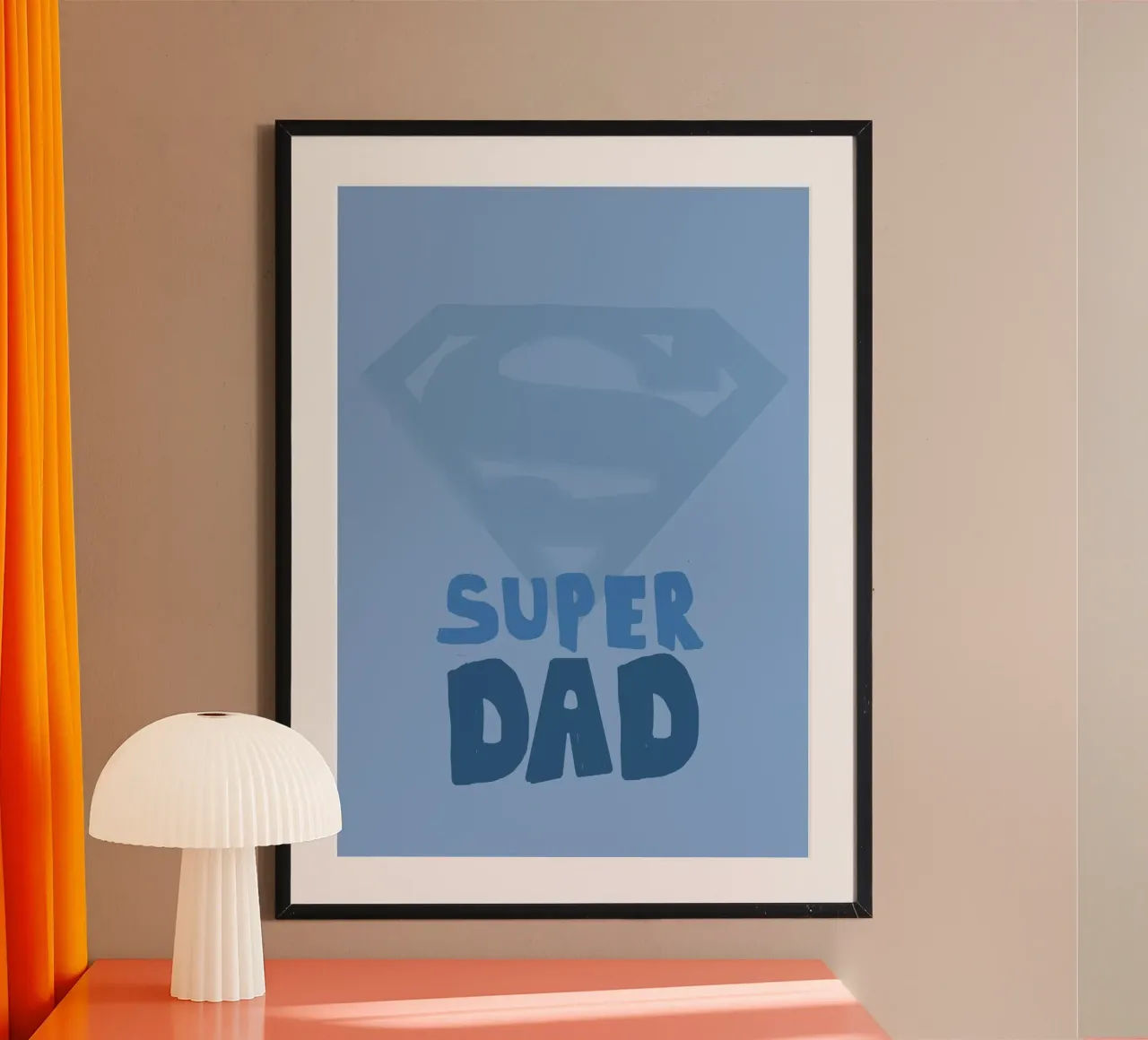 Super Dad poster da SanniBee.