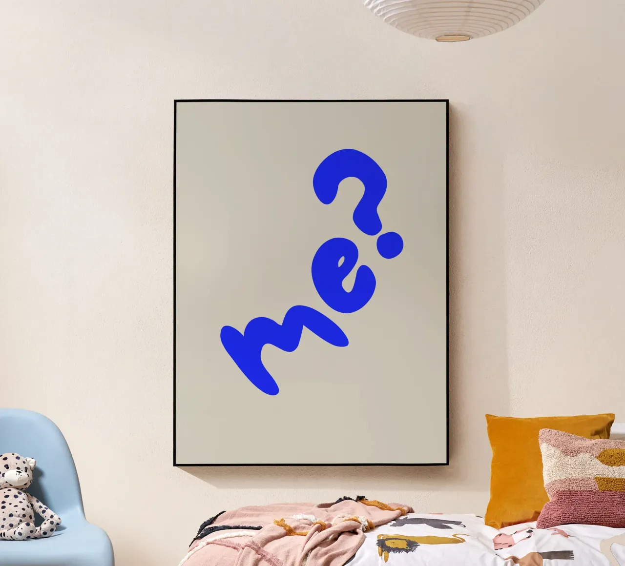 Me? - Statement Typography plexiglass da Between Lines