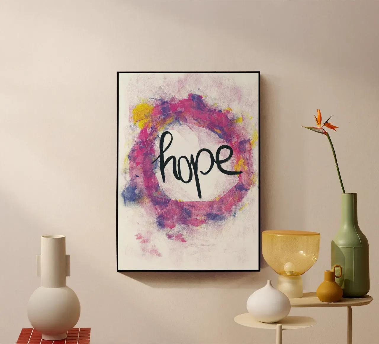 Hope plexiglass da Typomorphose