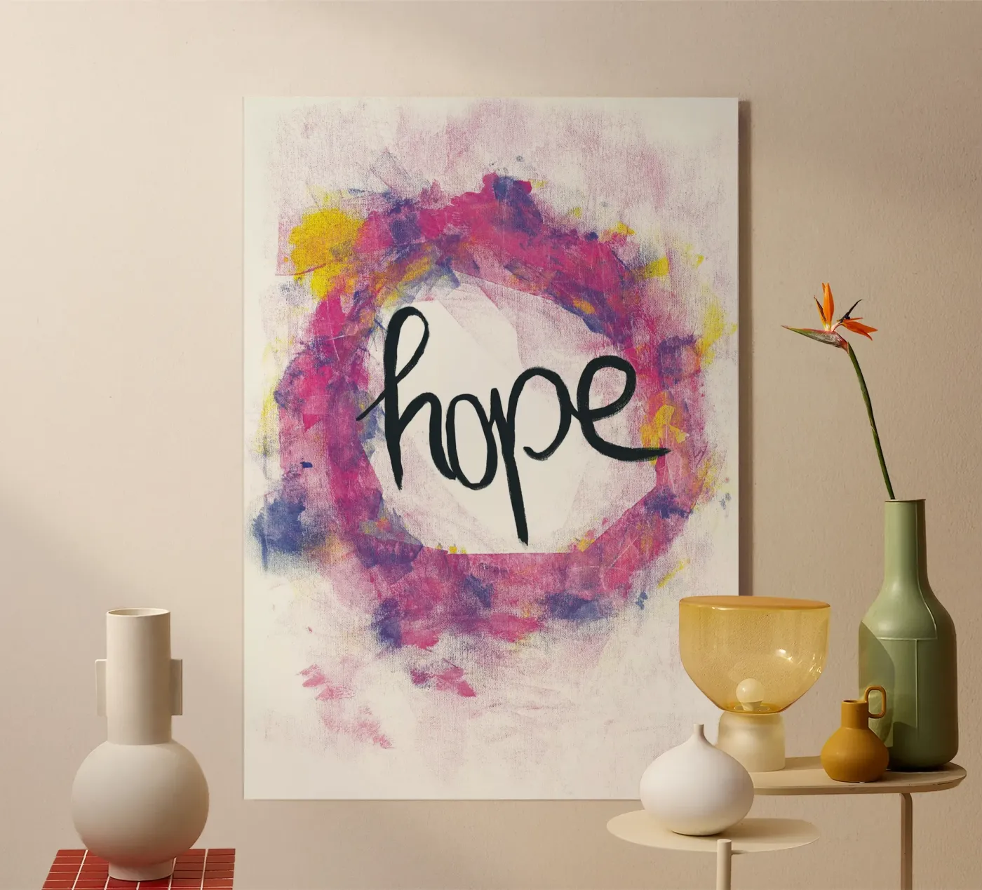 Hope plexiglass da Typomorphose