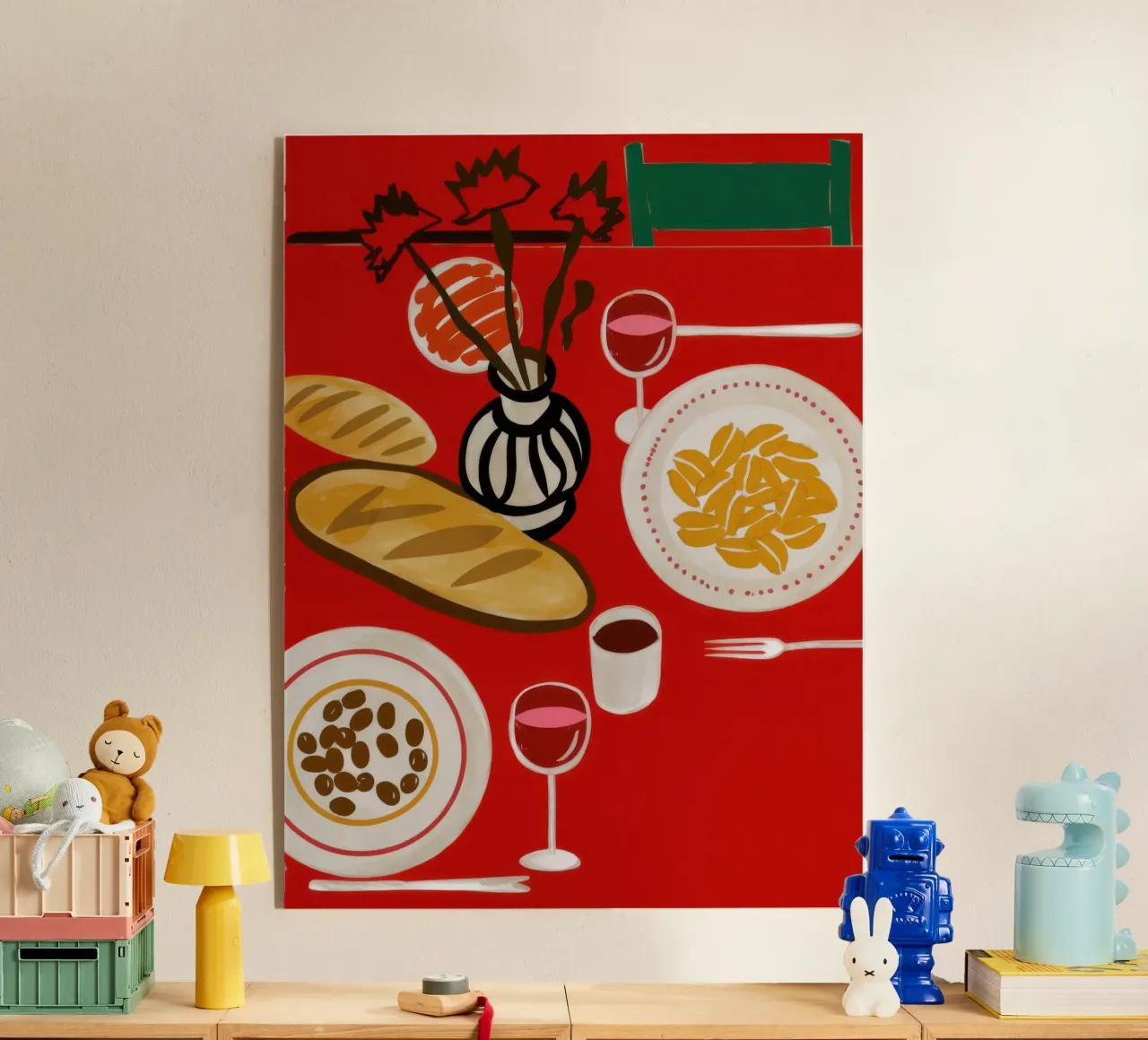 Cena intima Tableau plexiglass da Bold Hues