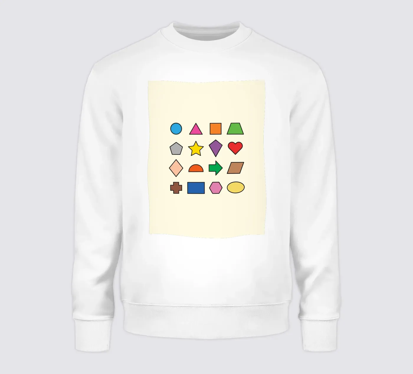 BASIC 2D SHAPES felpa da MORINA FLAW