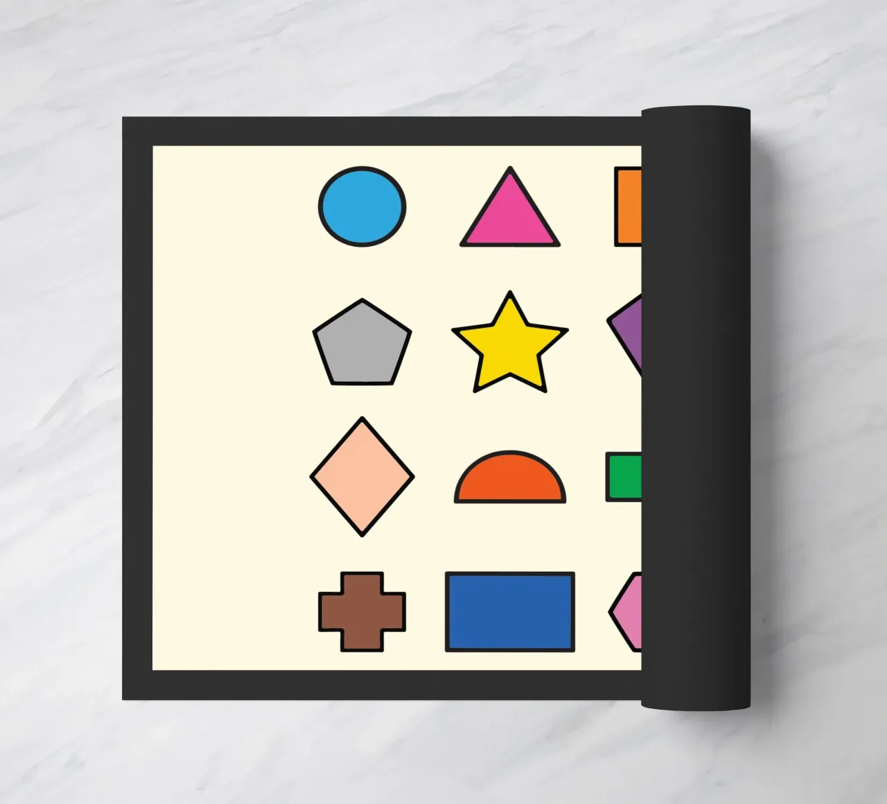 BASIC 2D SHAPES doormat by MORINA FLAW