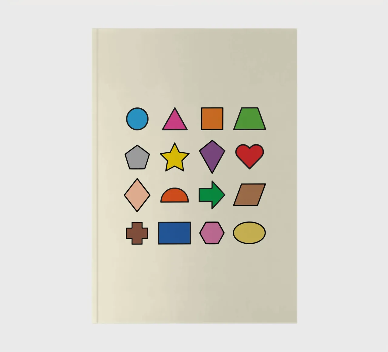BASIC 2D SHAPES notebook by MORINA FLAW