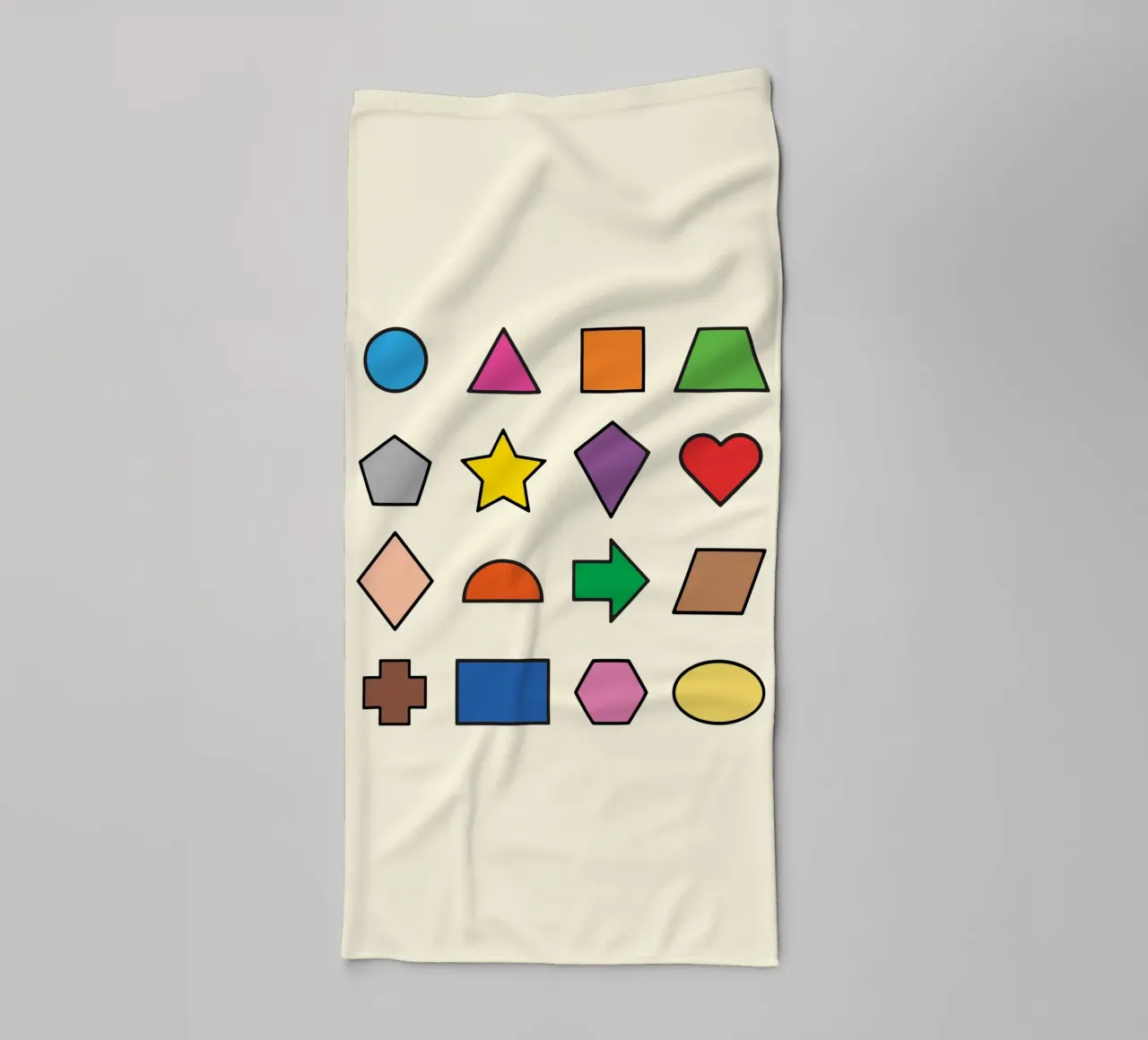 BASIC 2D SHAPES towel by MORINA FLAW