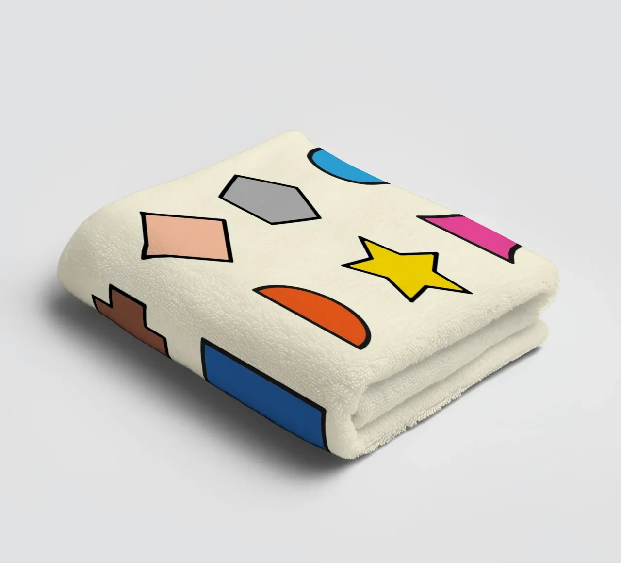 BASIC 2D SHAPES towel by MORINA FLAW