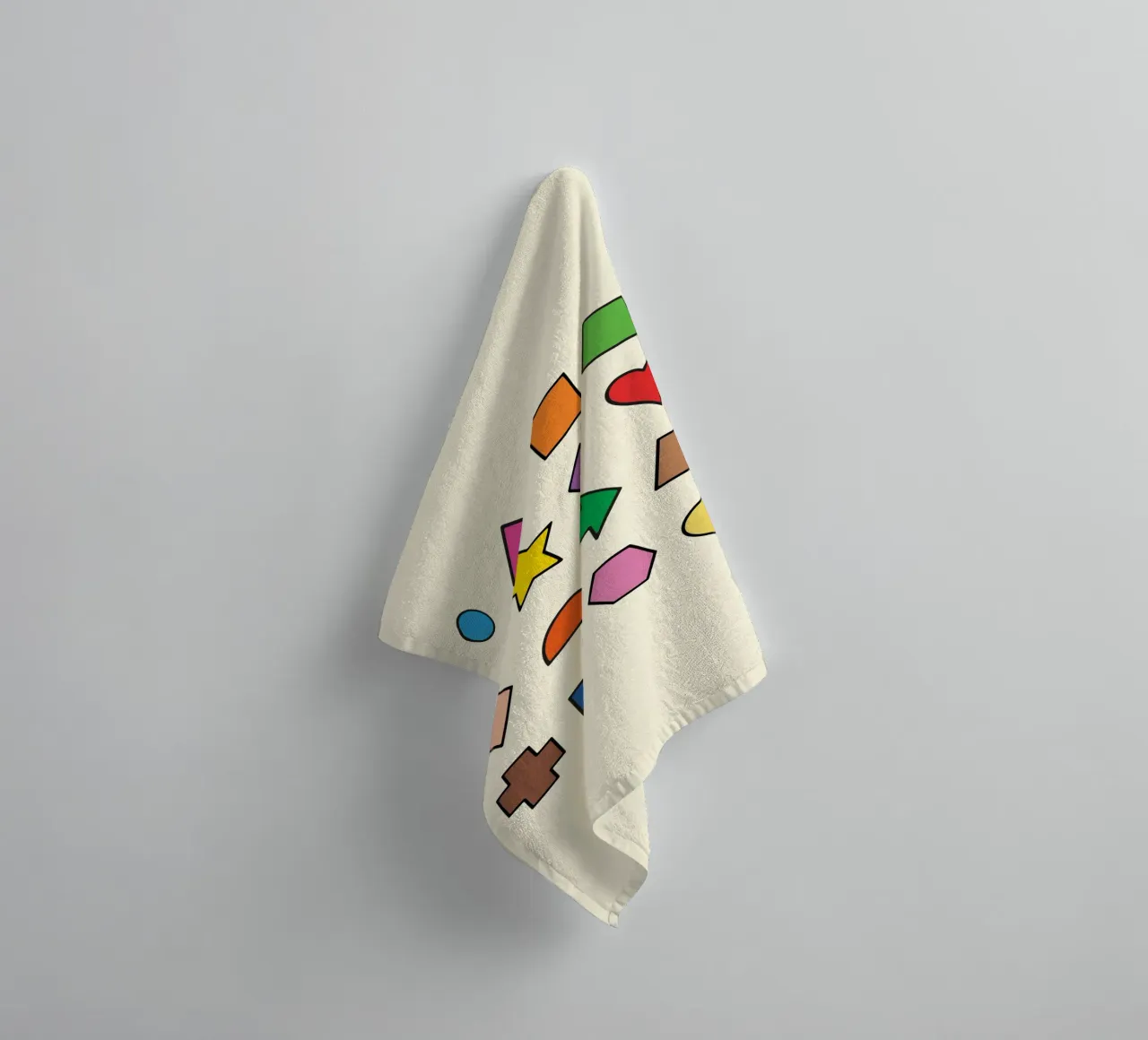 BASIC 2D SHAPES towel by MORINA FLAW