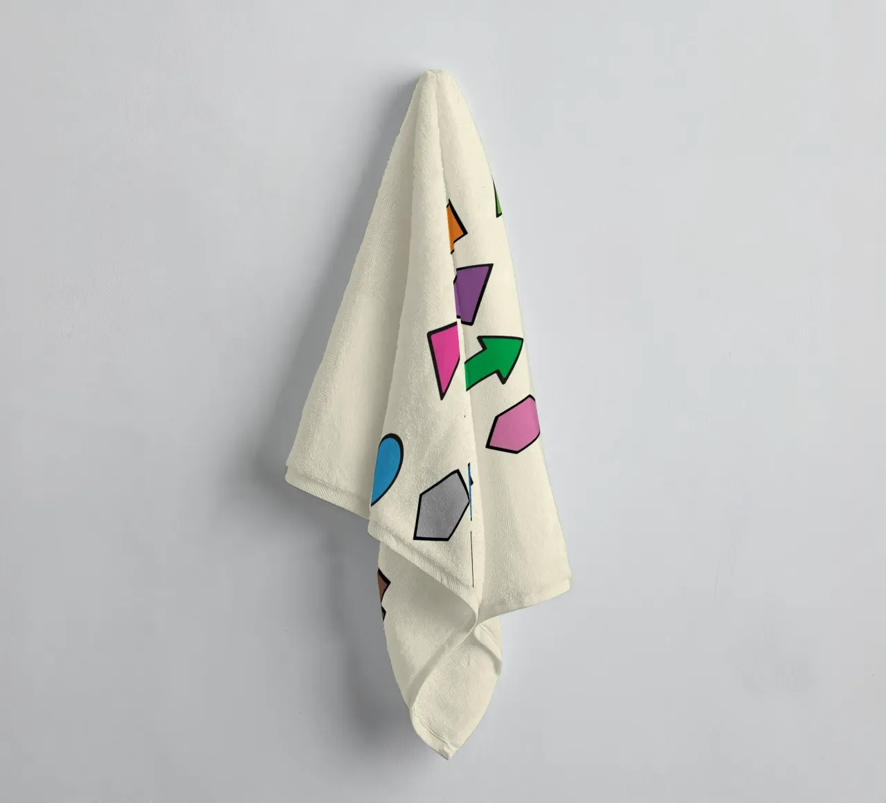 BASIC 2D SHAPES towel by MORINA FLAW