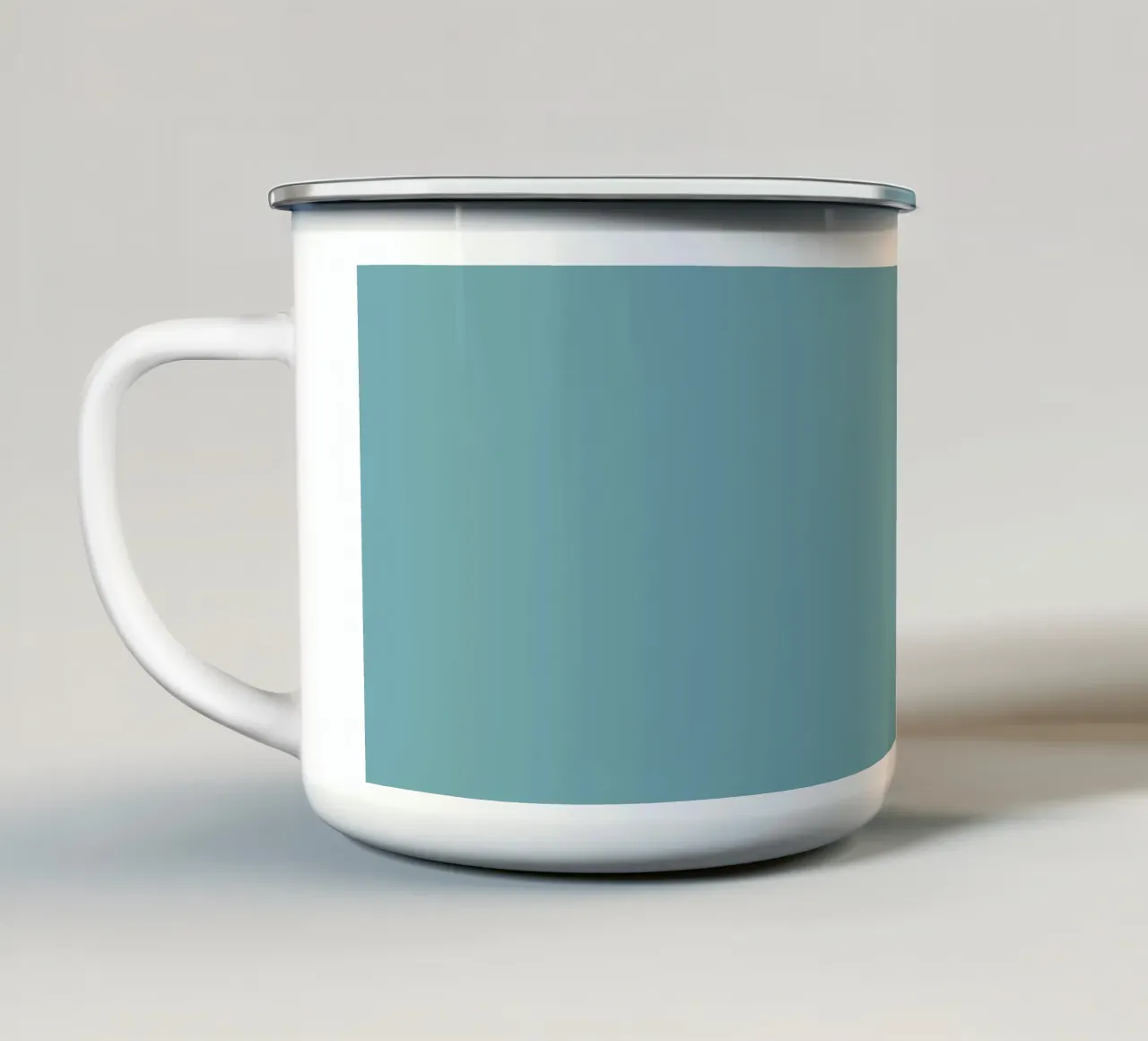 Fringuello zebrato con fiore tazza in smalto da BwiseLizzy