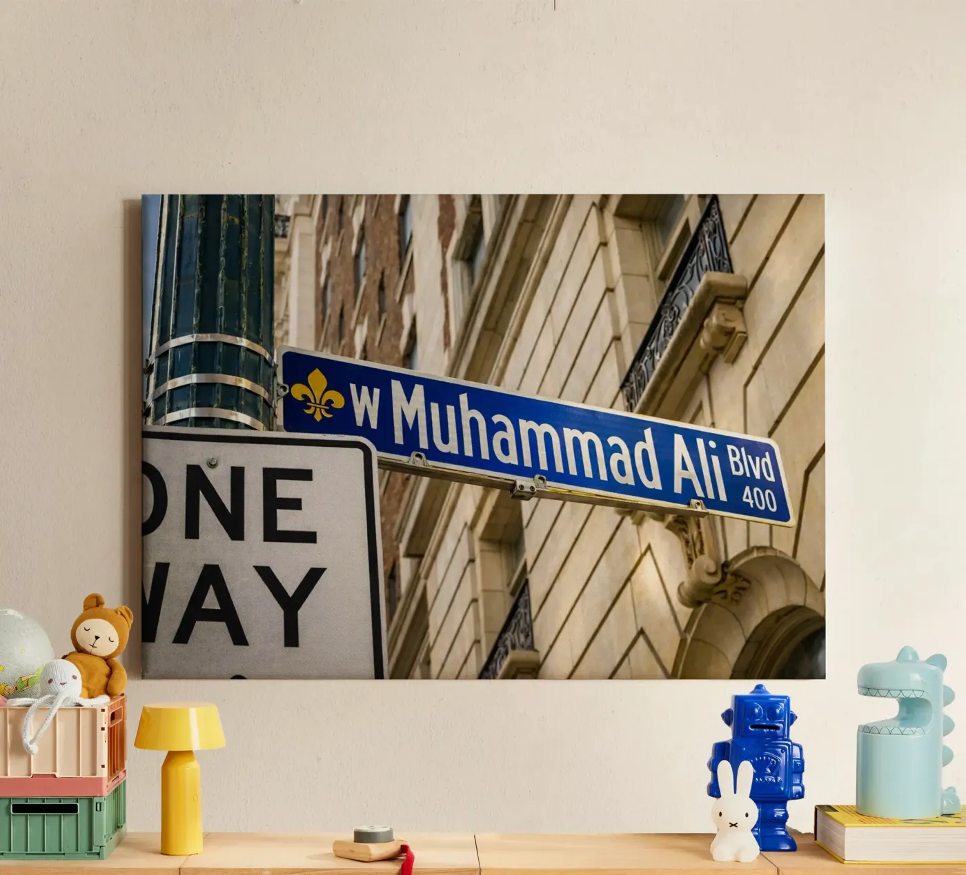 oder Straße Leinwand von raflessia