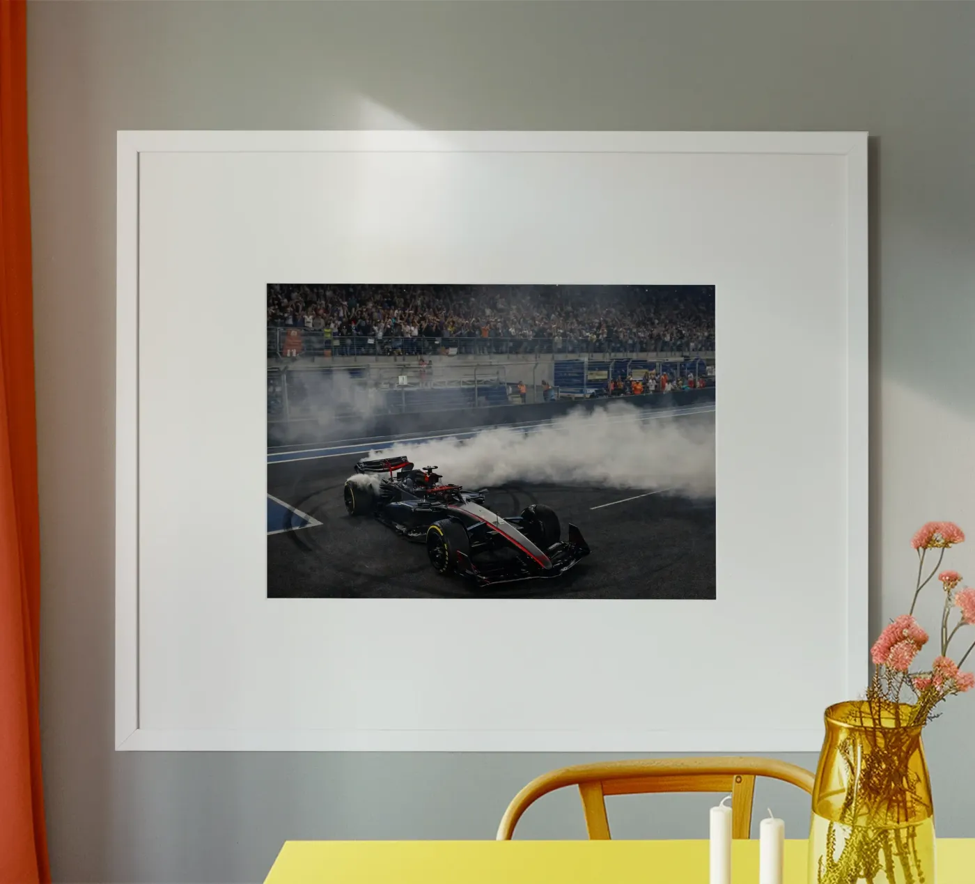 voiture de formule poster de raflessia