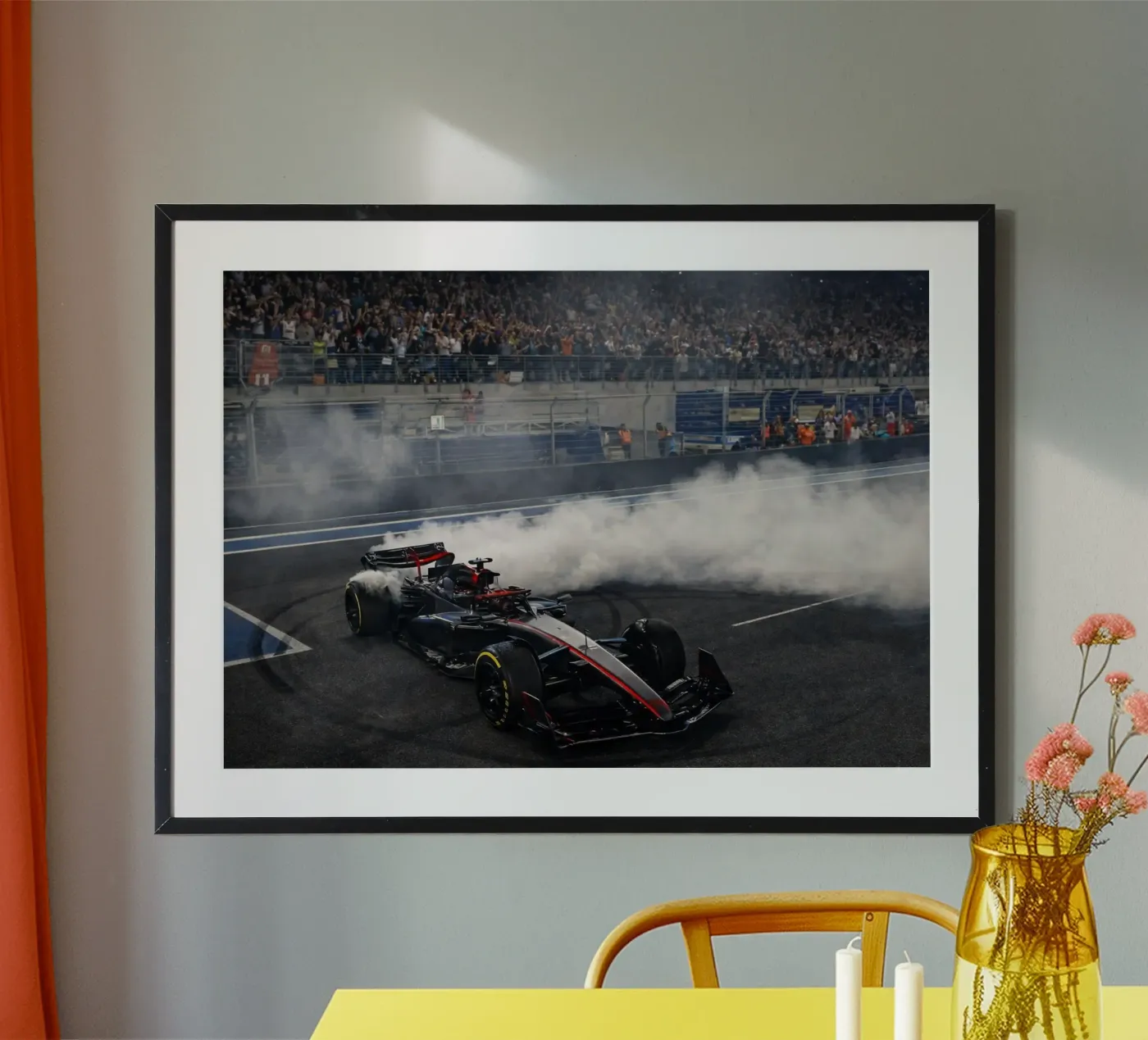 voiture de formule poster de raflessia