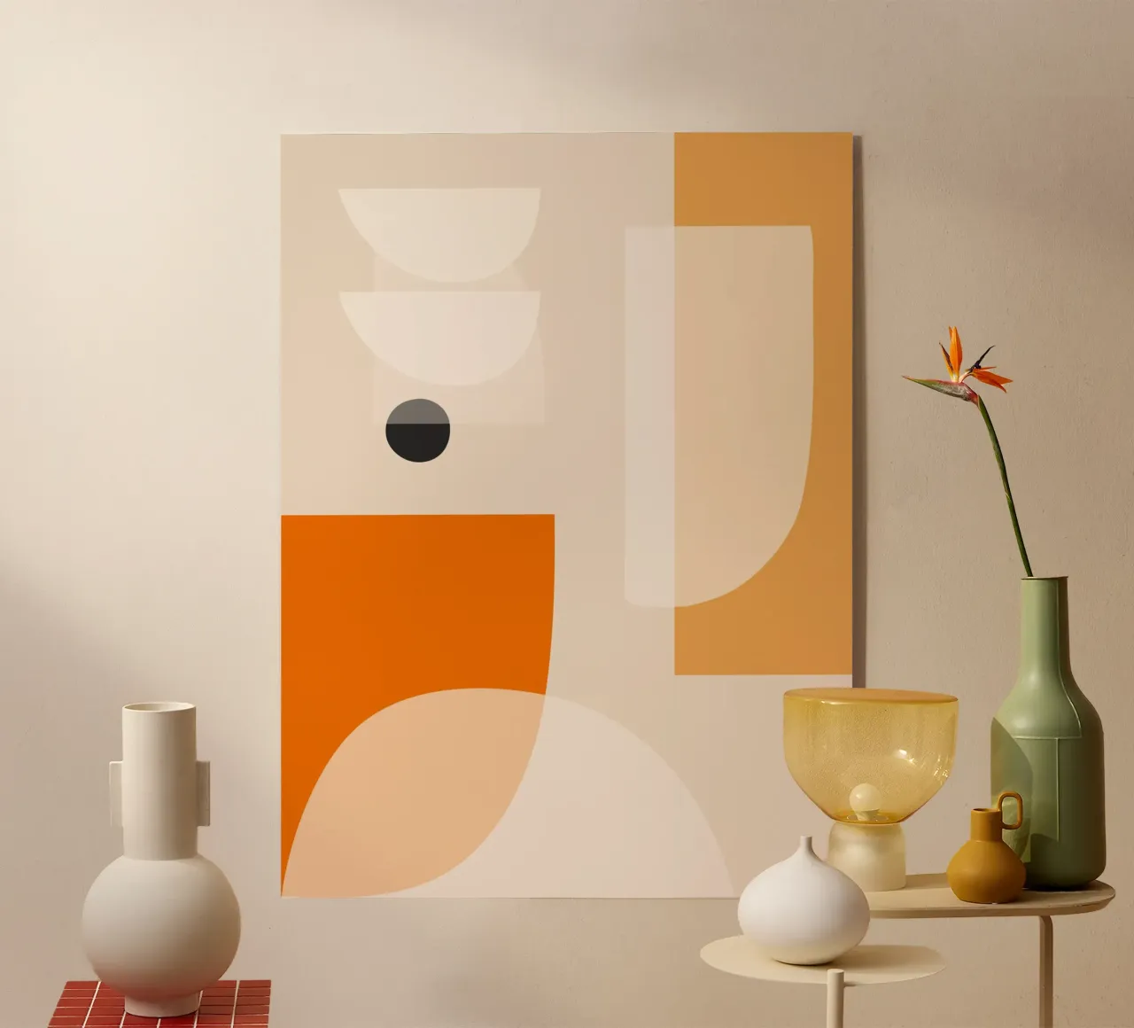 Modern Minimal Shapes plexiglass da ThingDesign