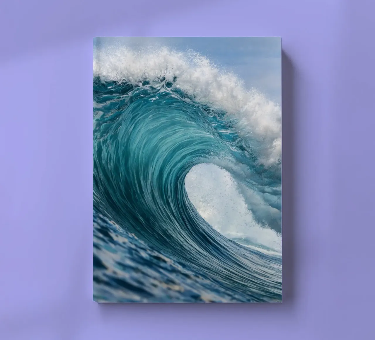 waves notebook by raflessia