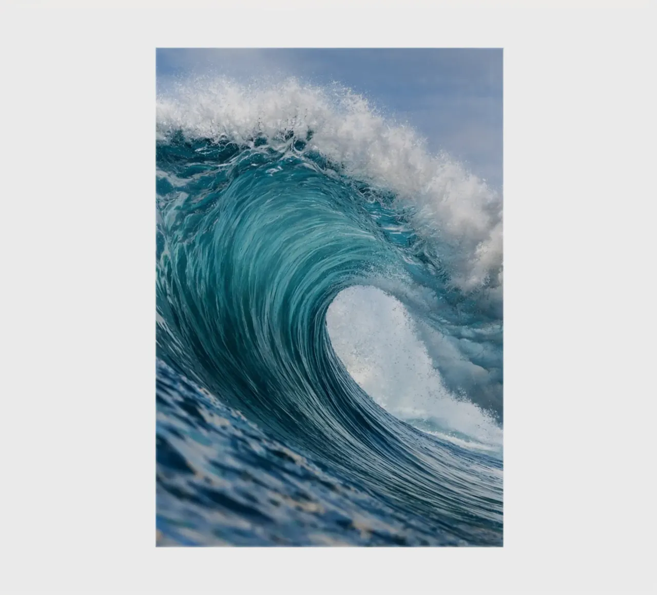 waves notebook by raflessia