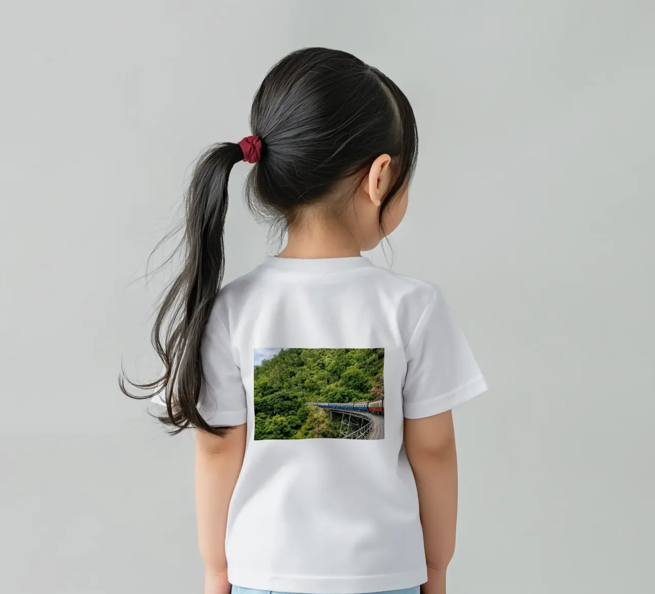 trein kinder t-shirt van raflessia