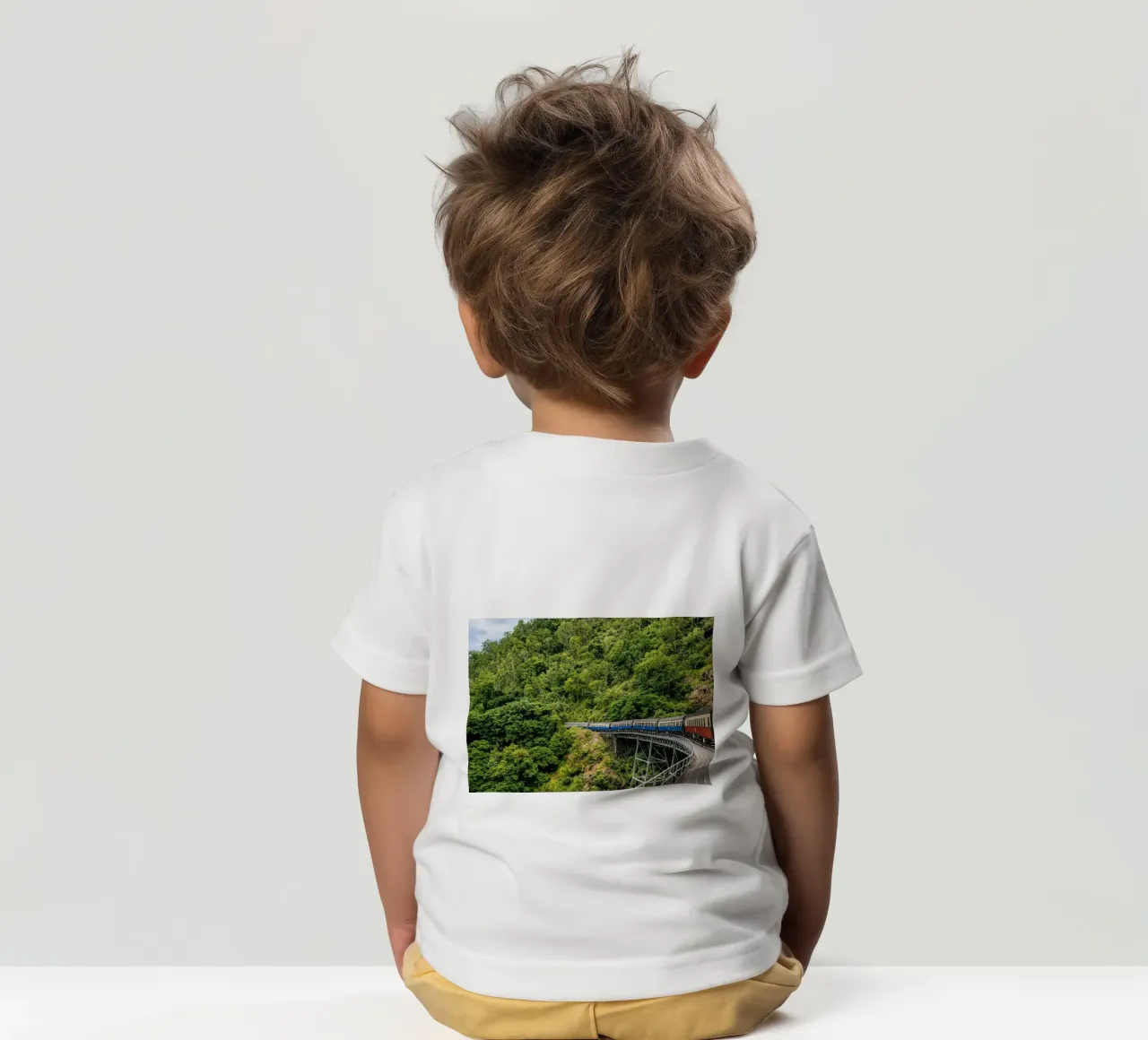 trein kinder t-shirt van raflessia