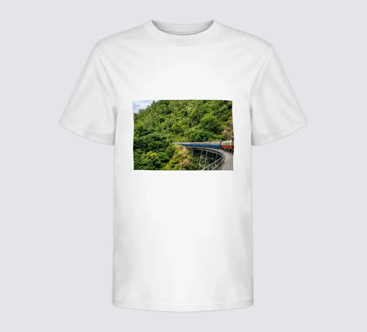 trein kinder t-shirt van raflessia