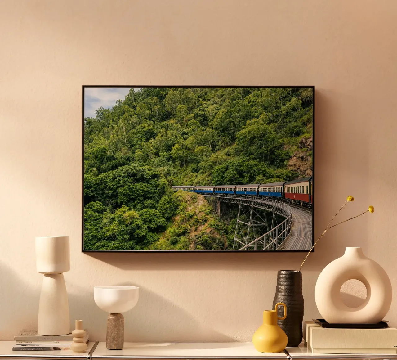 train Acryl-Glas von raflessia