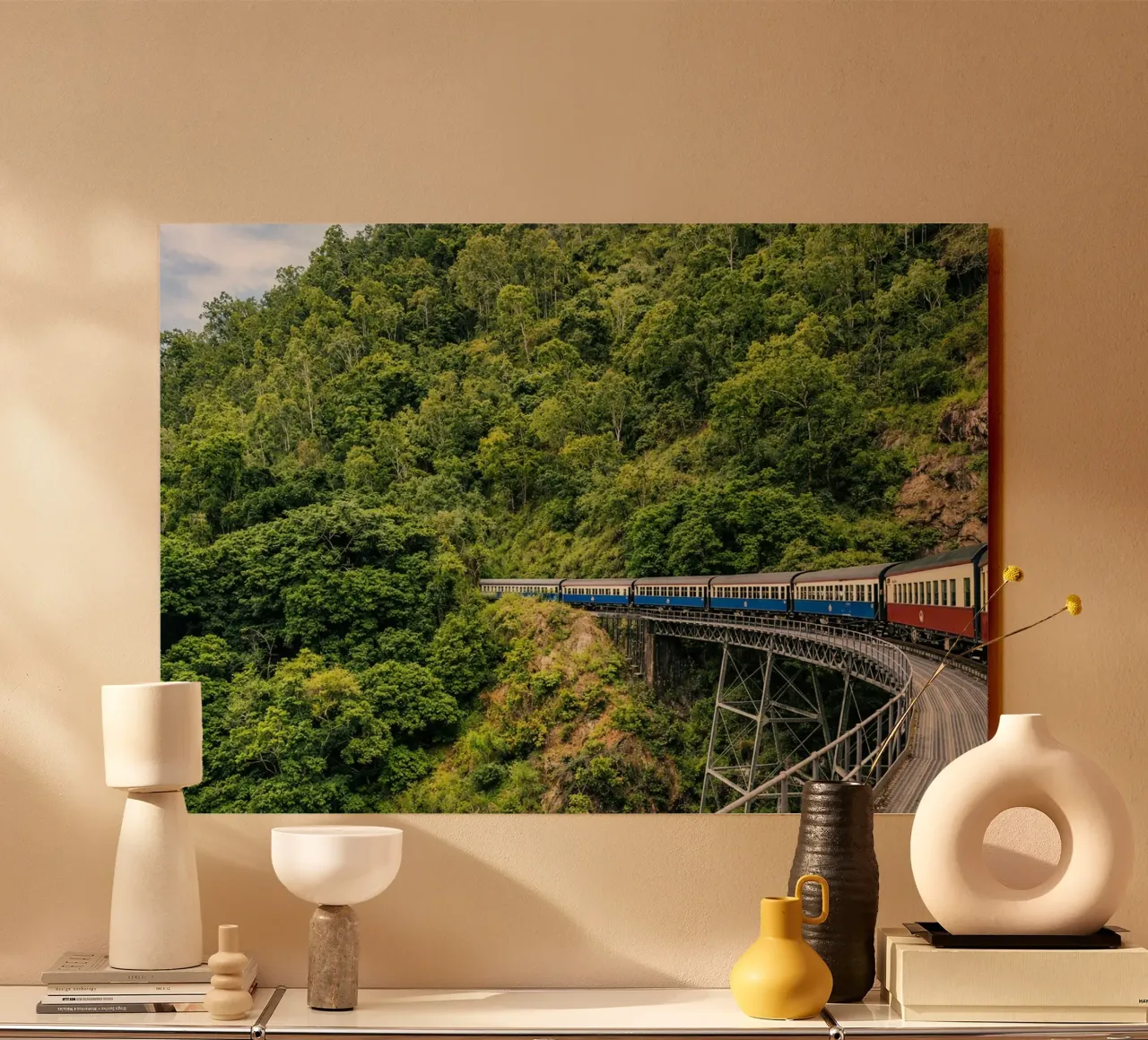 train Acryl-Glas von raflessia