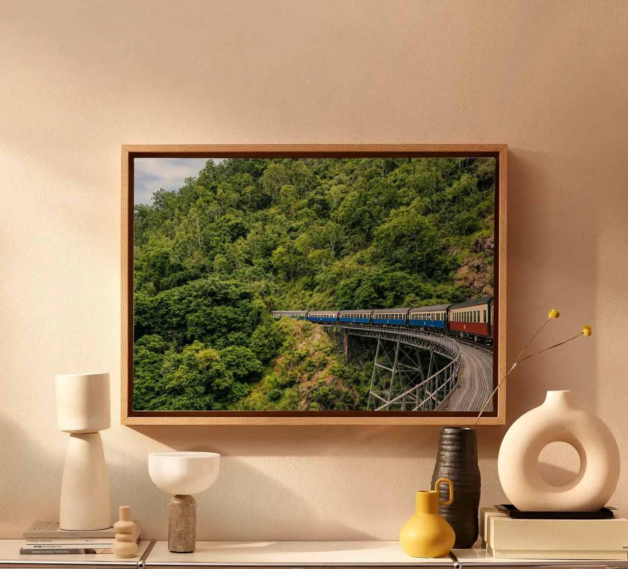 train canvas by raflessia