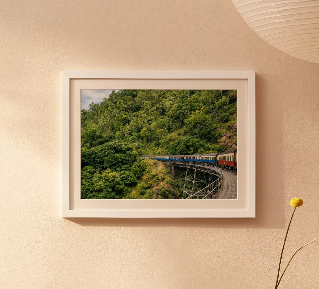 train poster de raflessia