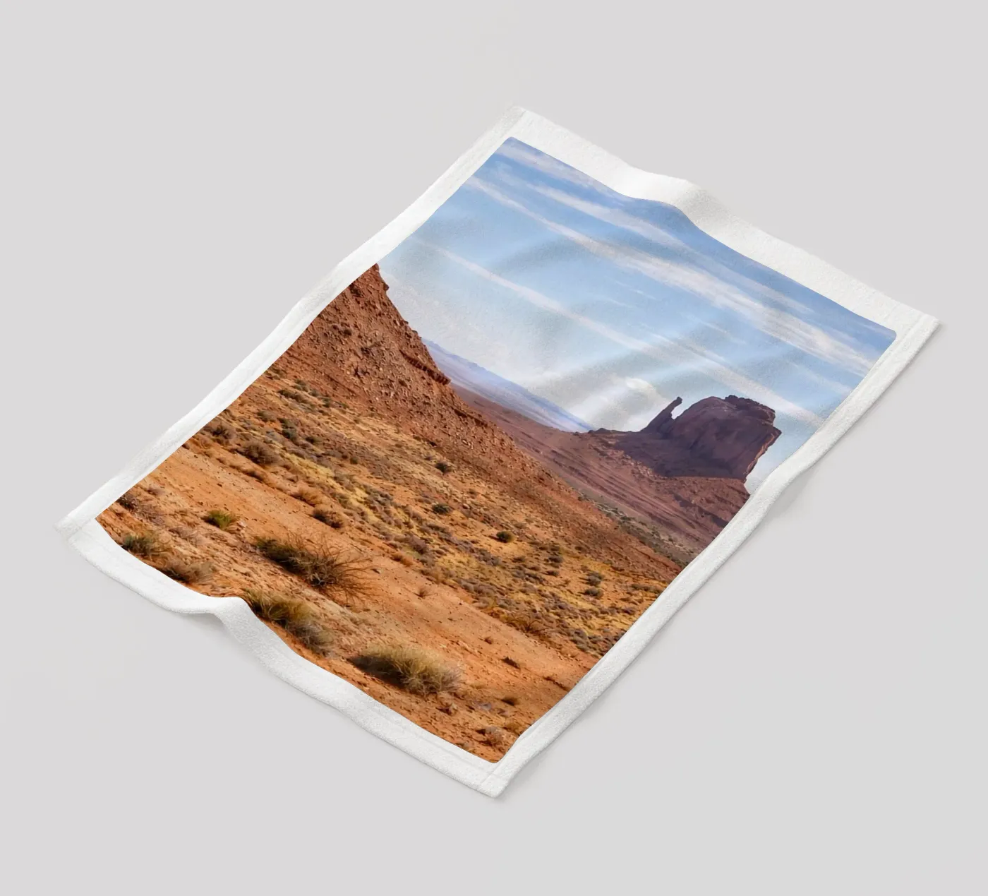 Felsberg Fleecedecke von raflessia