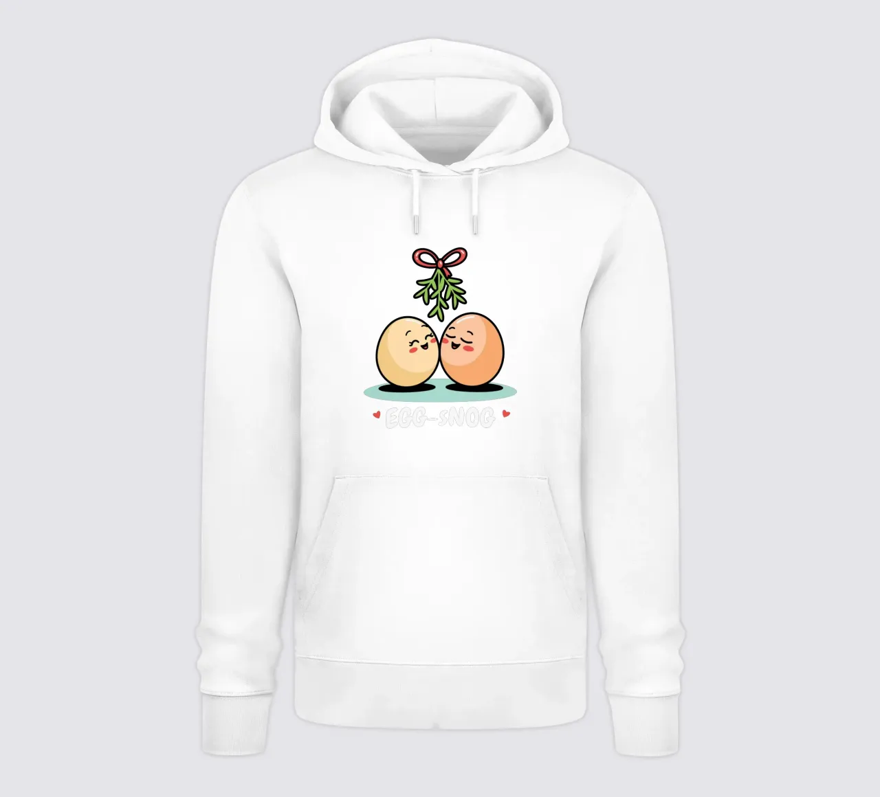 "EGG-SNOG" felpa con cappuccio da edsonramosart