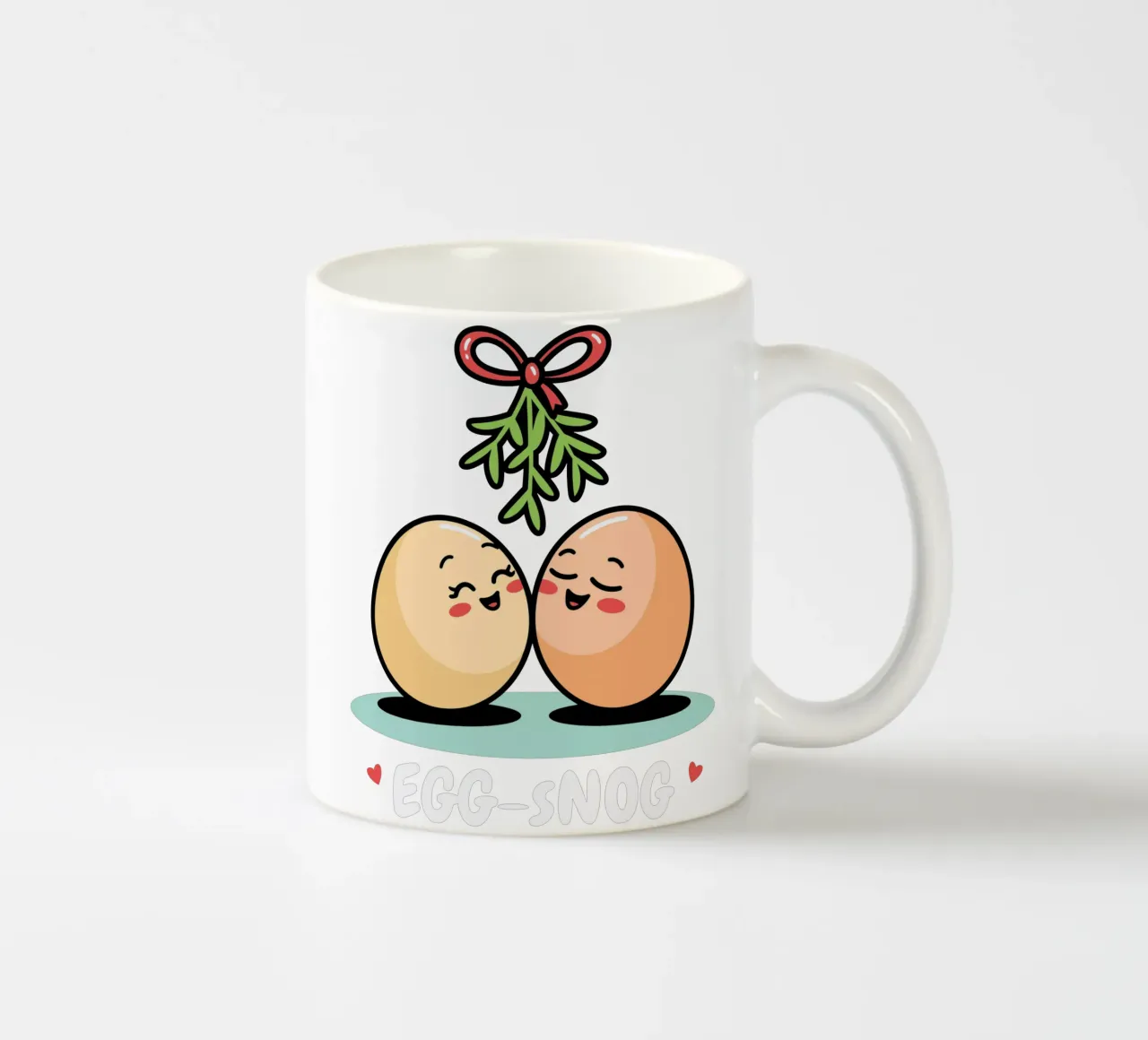 "EGG-SNOG" tazza in ceramica da edsonramosart