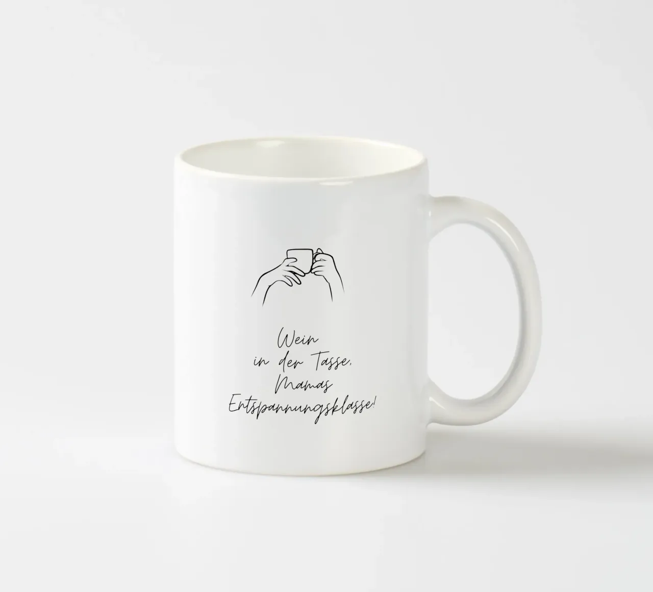 Wein in der Tasse tazza in ceramica da Ohkimiko