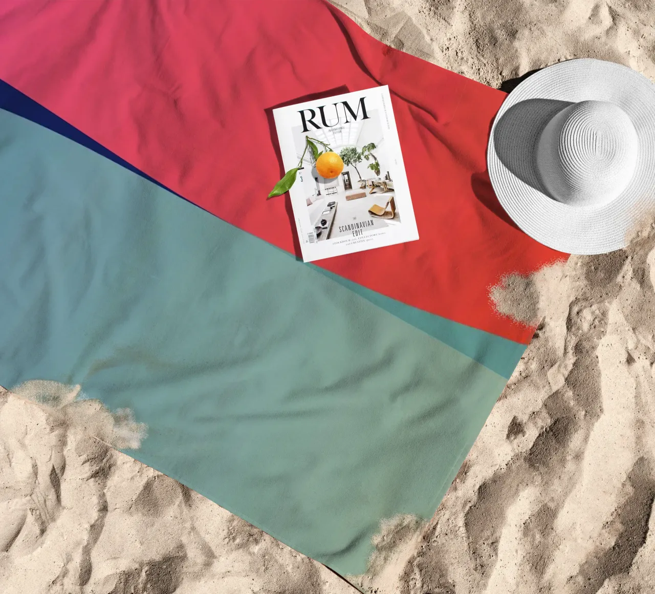 Abstract Gradient Circle telo mare da Gaite