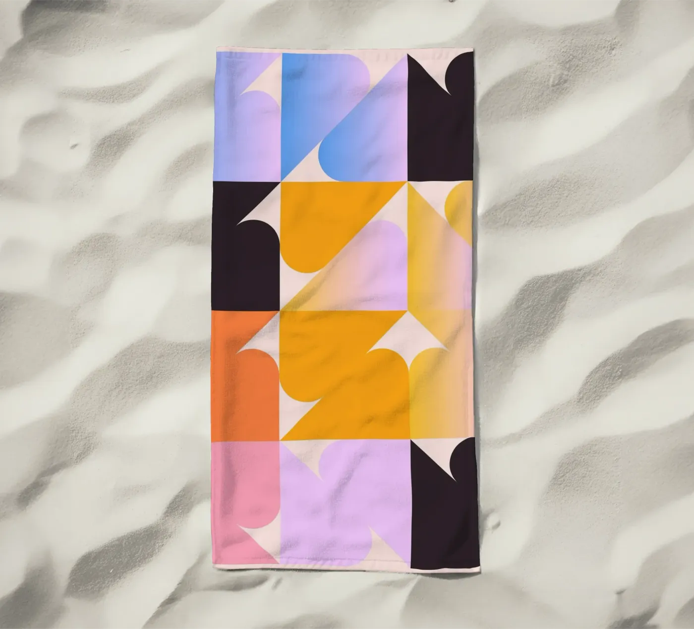 Geometric Color Pattern telo mare da Gaite