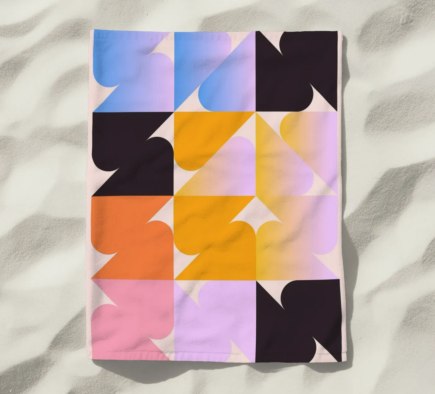 Geometric Color Pattern telo mare da Gaite