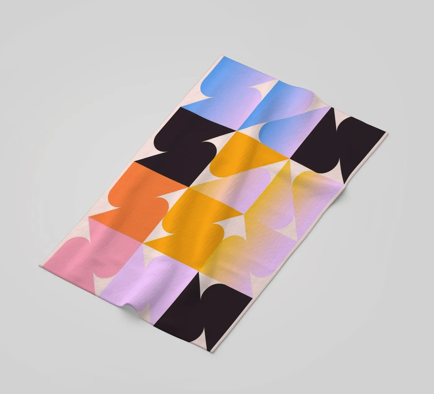 Geometric Color Pattern telo mare da Gaite