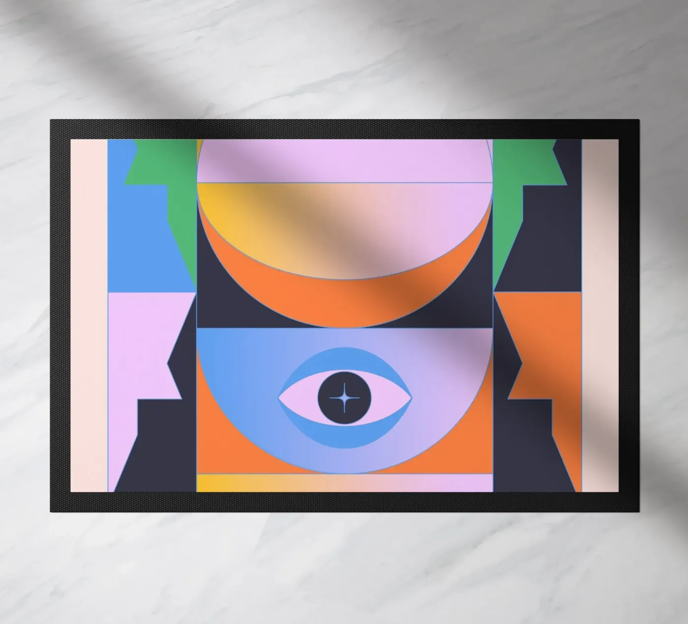 Lumière intérieure paillasson de Gaite