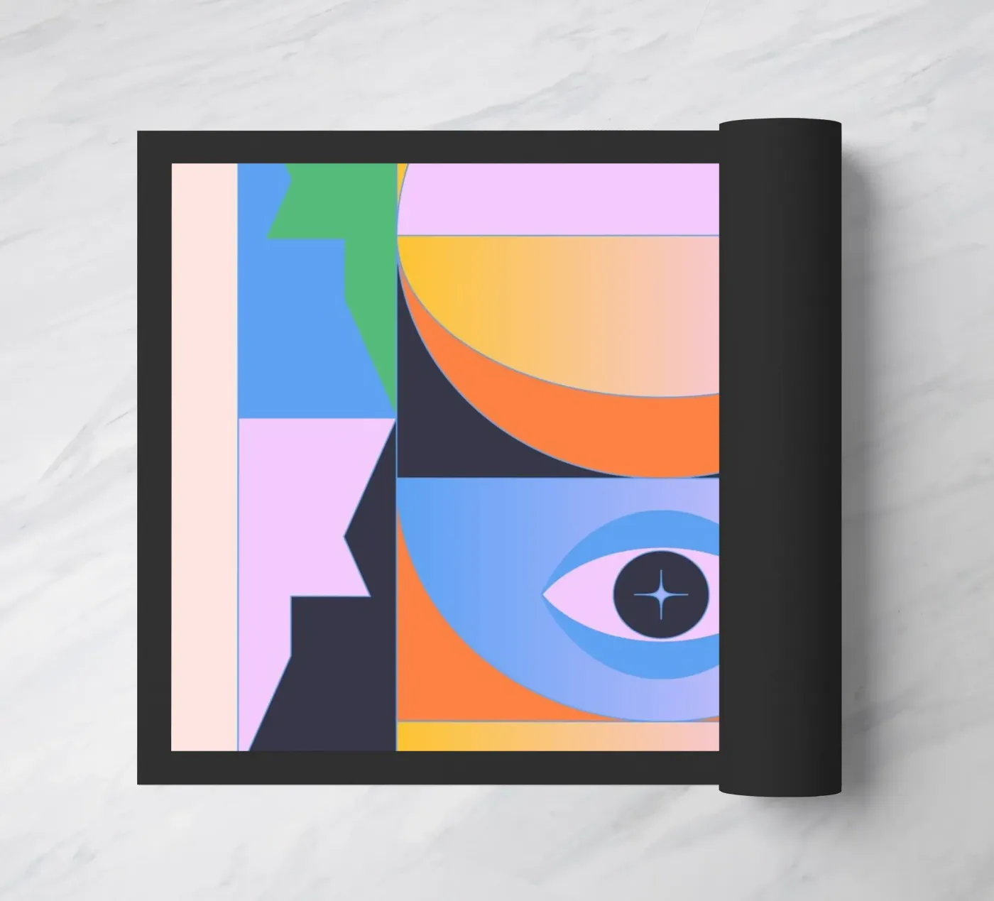 Lumière intérieure paillasson de Gaite