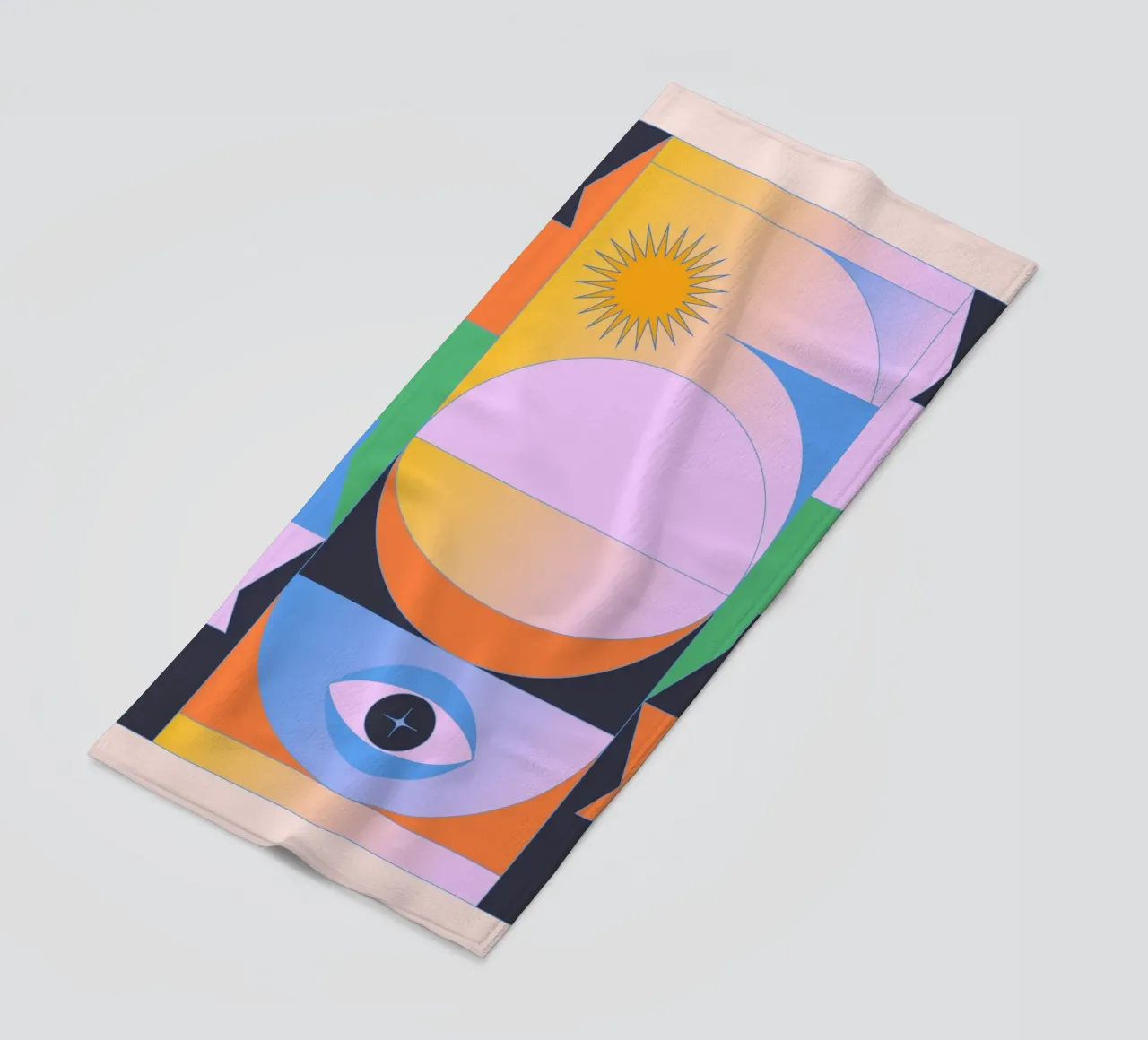 Luce interiore telo mare da Gaite