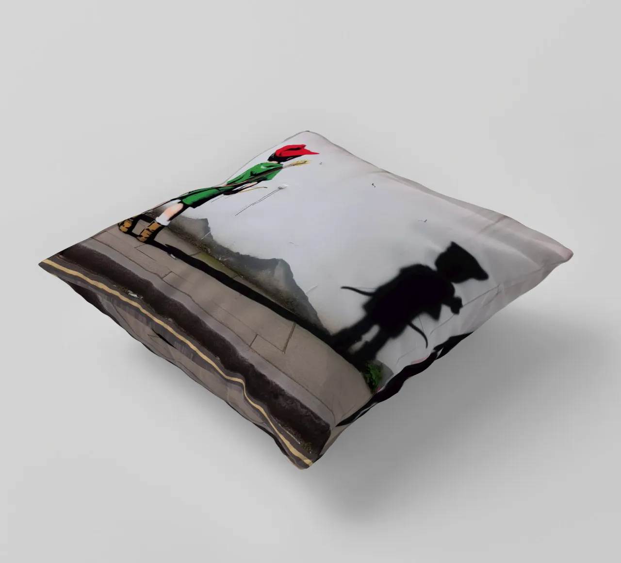 Robin Hood Stencil Art cuscino da mrZang
