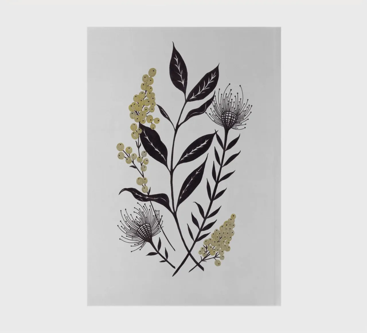 Botanical IV: Wild Growth notebook by kookiepixel