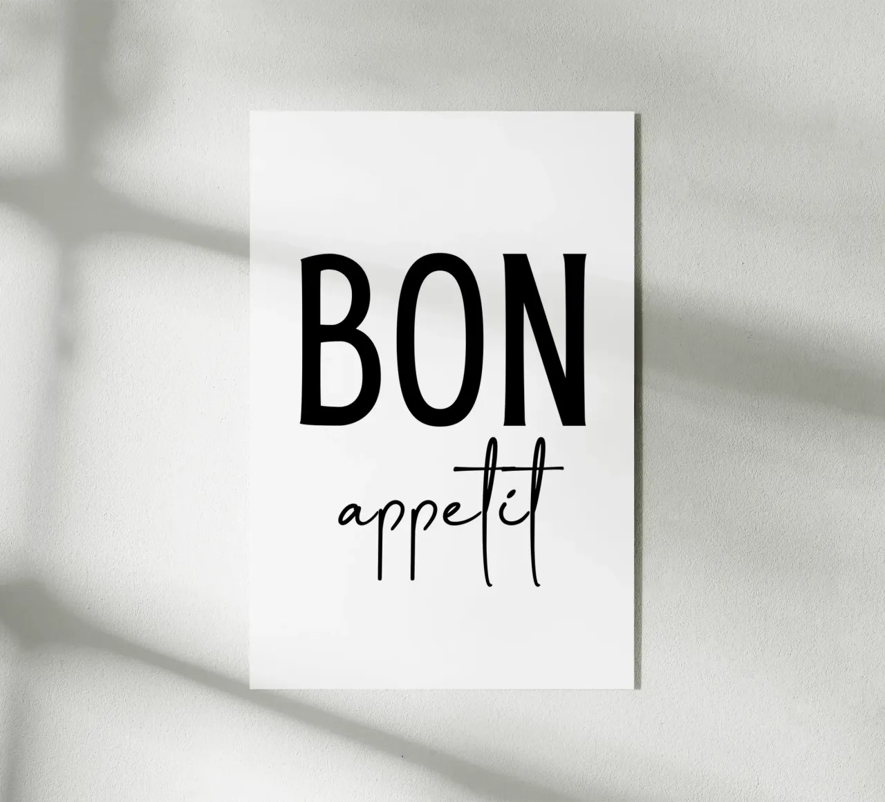 Buon appetito plexiglass da Shark Printables