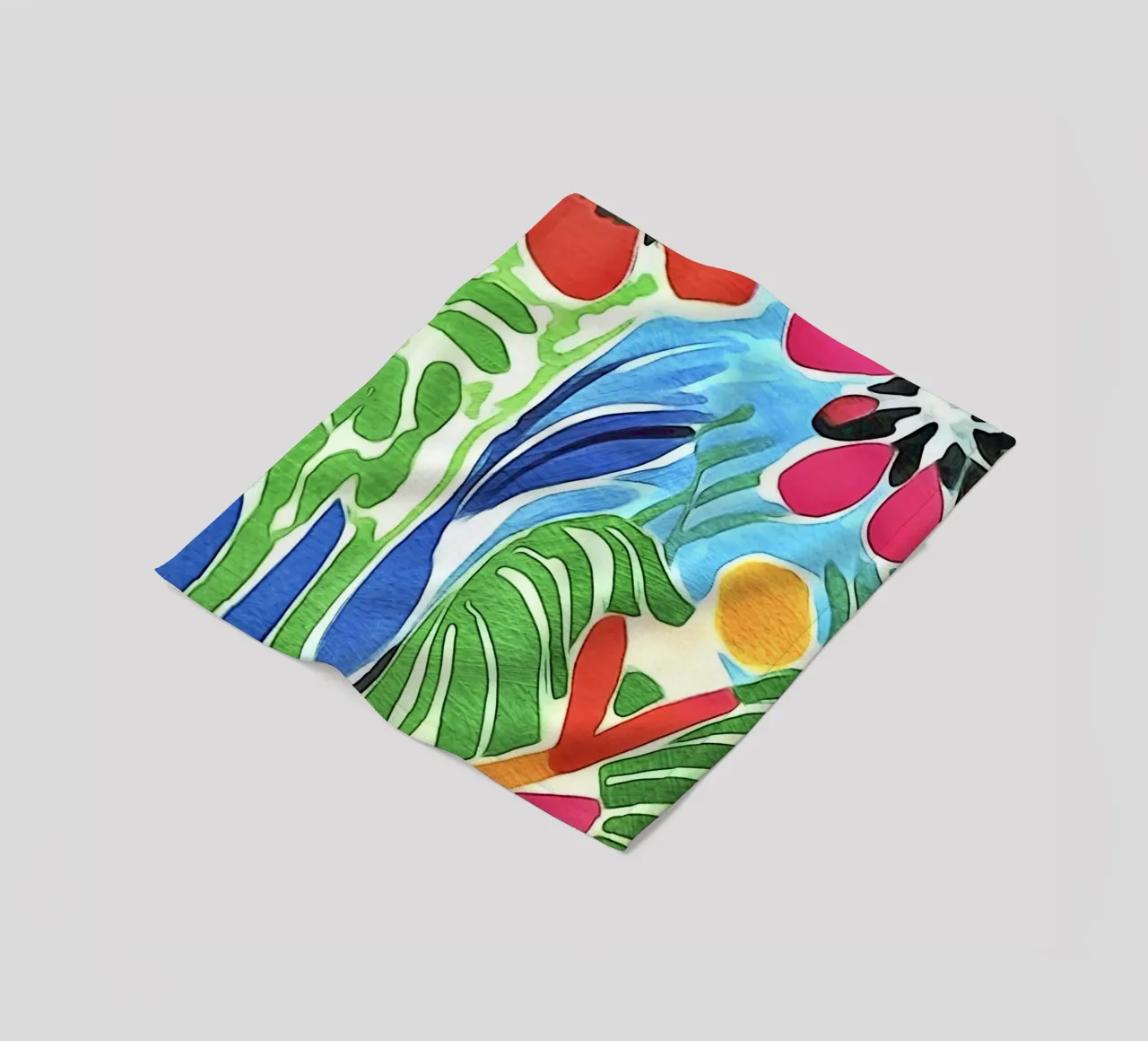 In the flower garden fleece blanket by ZAMART