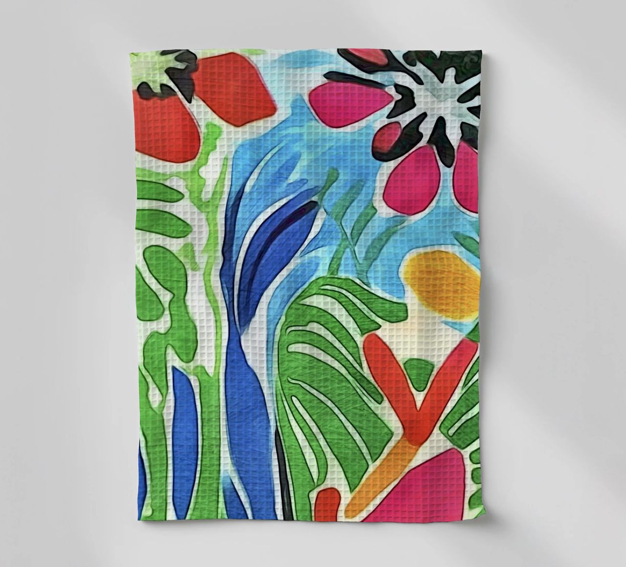 Dans le jardin de fleurs torchon de ZAMART